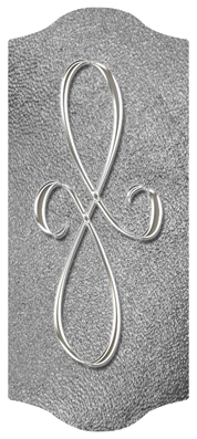 DARAY-C-601-SL-SH-SL Silver Scroll Shimmer Silver